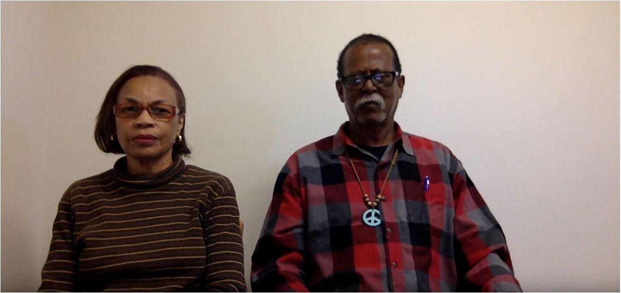 Linda Broussard and Milford Hawkins