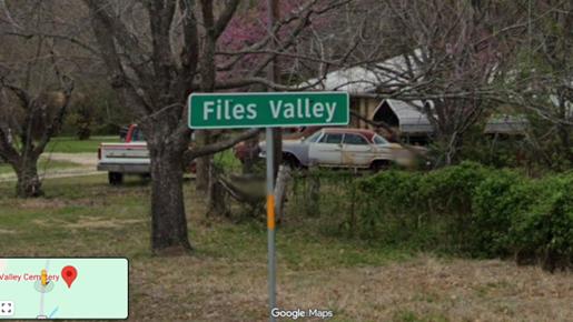 Files Valley is still on the Texas map today. This is where Judge Weakly’s ranch was said to be located by Henry Probasco.