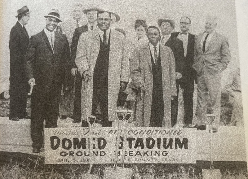 Never forget that the Astrodome's groundbreaking ceremony was DONE WITH GUNS  