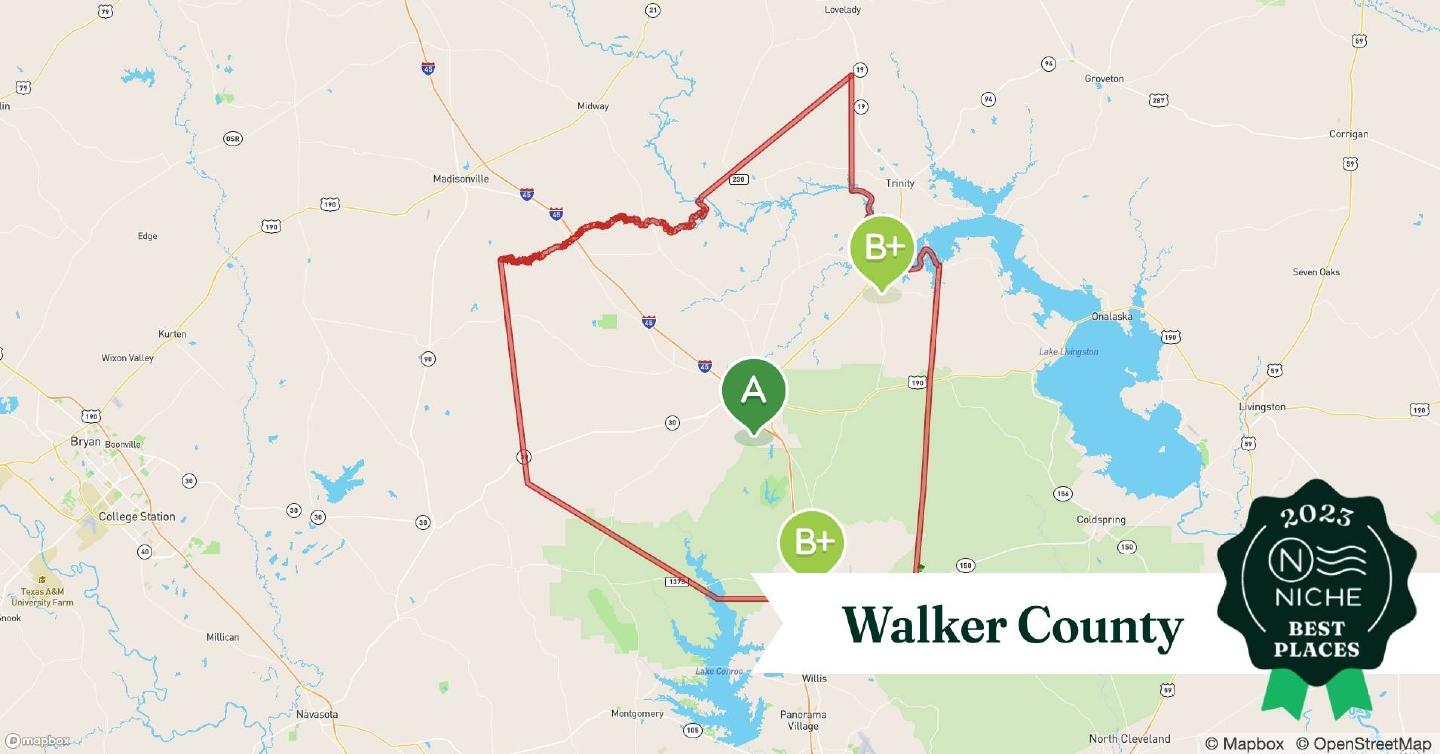 Walker County Map