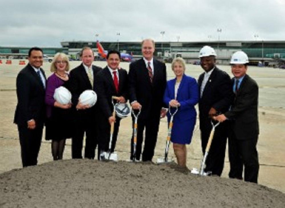 Groundbreaking Ceremony for the International Terminal