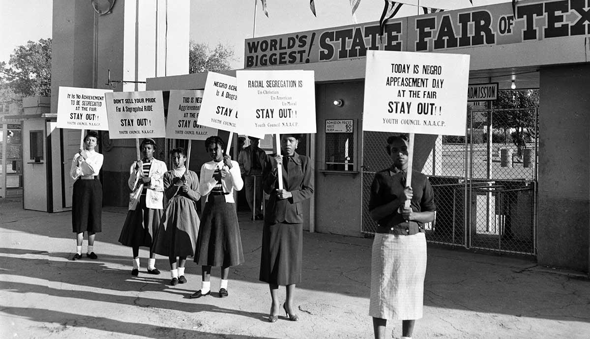 NAACP Youth Council Picket Line