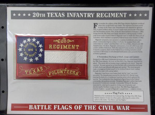 20th Texas Infantry Regiment Flag