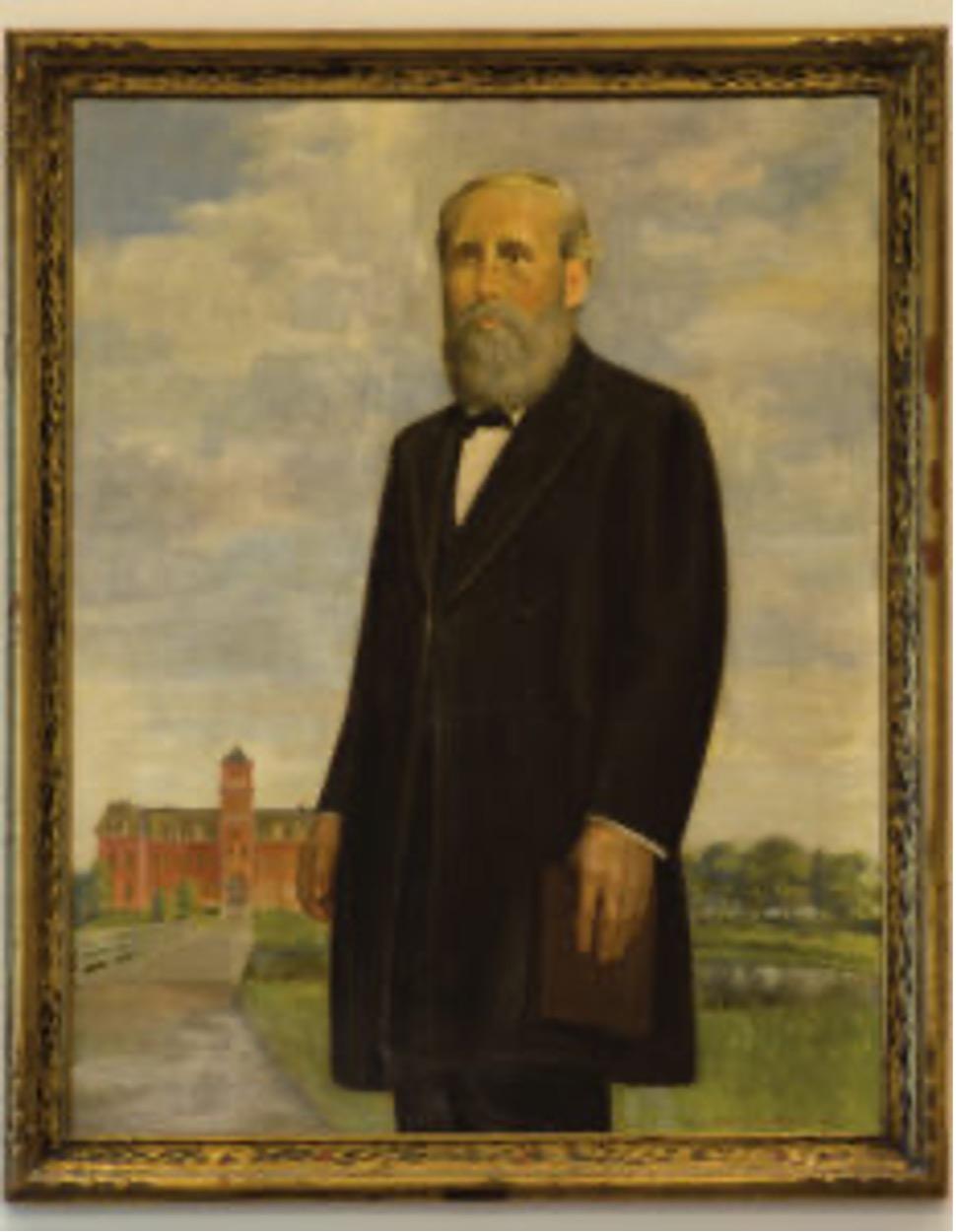 Painting of Joseph Baldwin at Truman University
