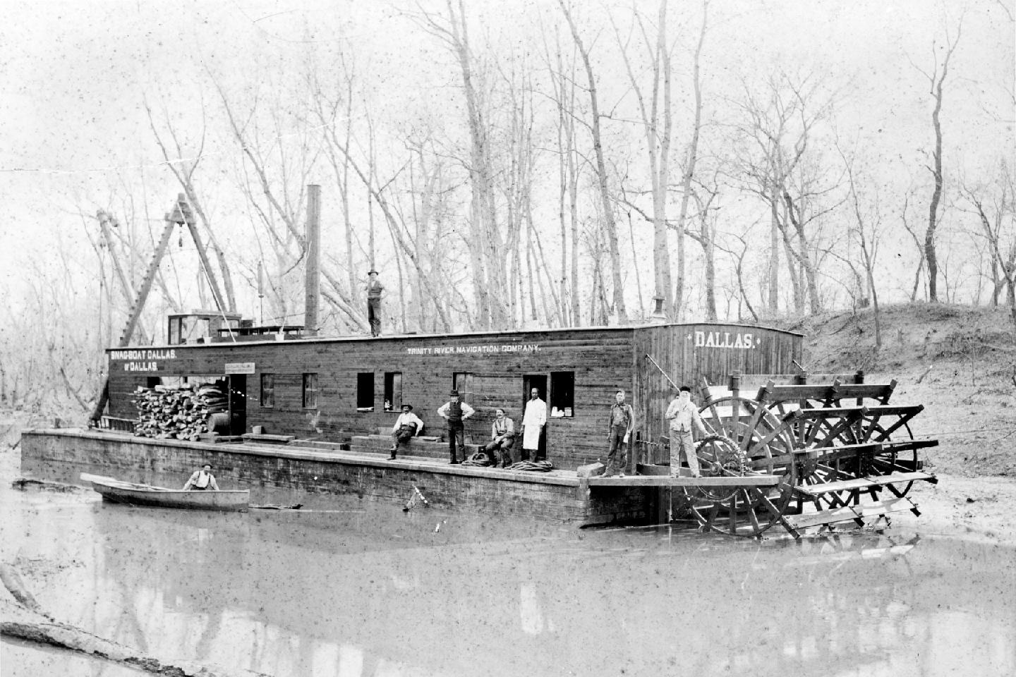 Steamboat on Trinity River