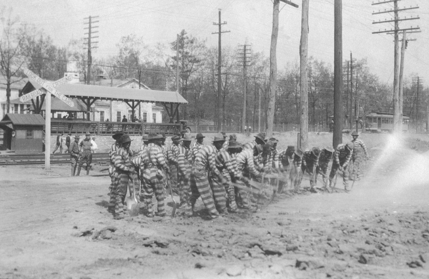 Convict Leasing Railroad Labor