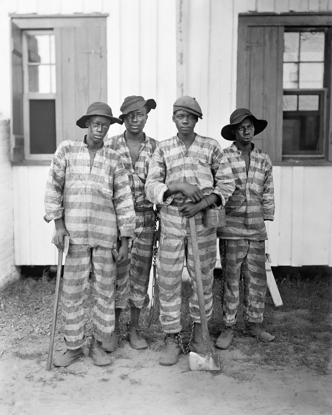 Historic Image of Texas Prisoners Working