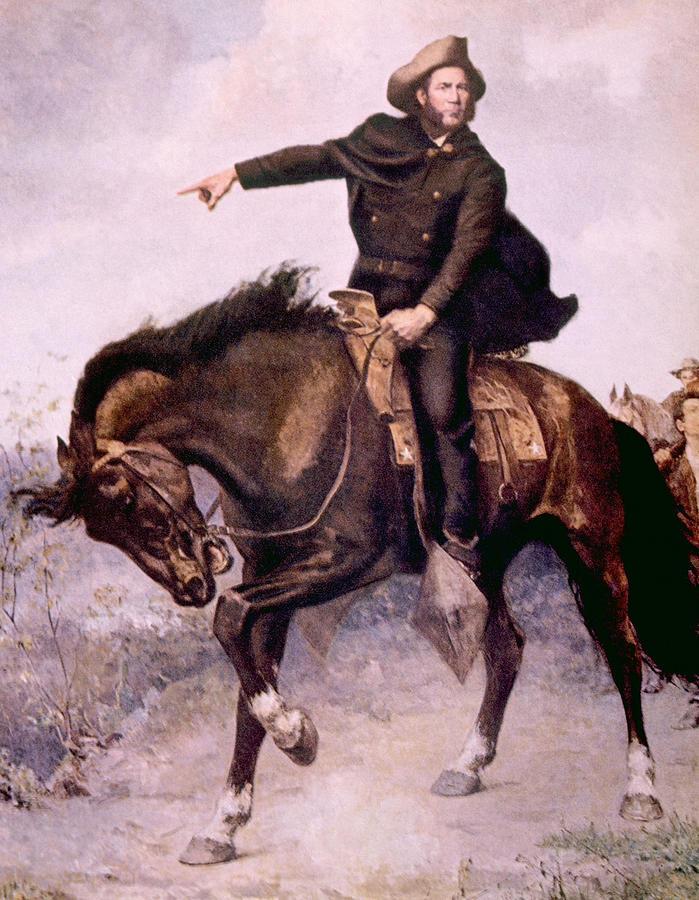 General Sam Houston At The Battle