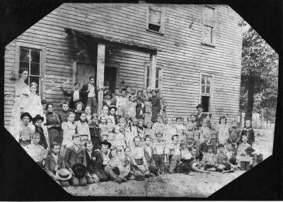 Grammar school in Dodge, Texas courtesy of the Walker County Treasurers.