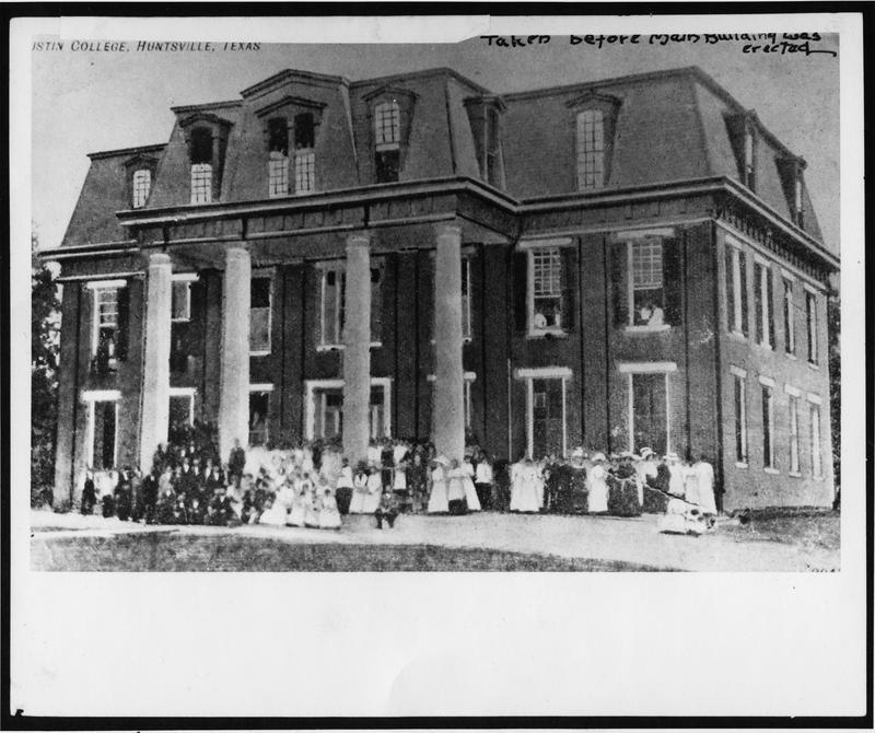 The original design of Austin College (Austin Hall)