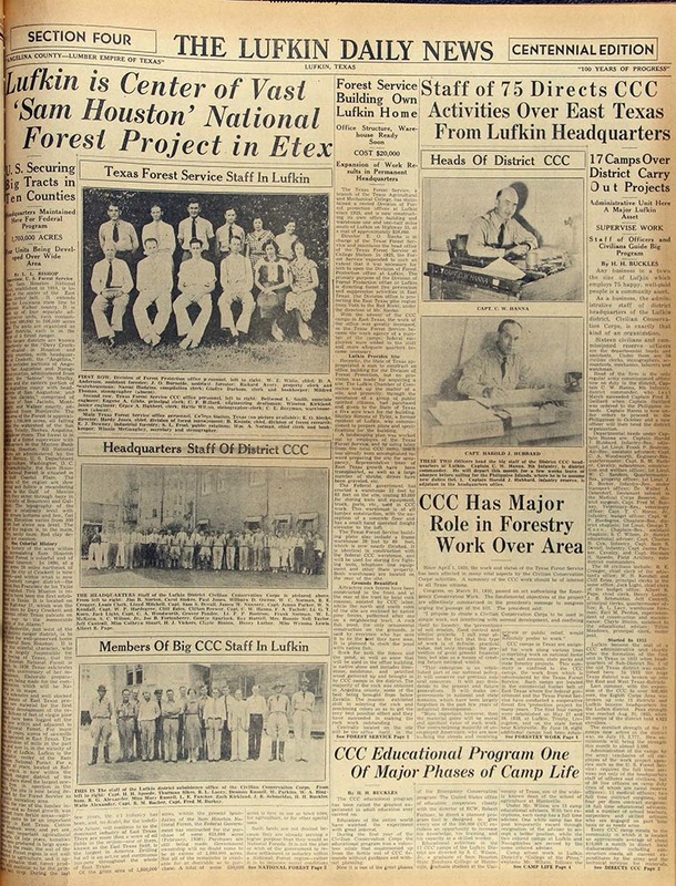 Lufkin Daily News, Centennial Edition, August 16, 1936
