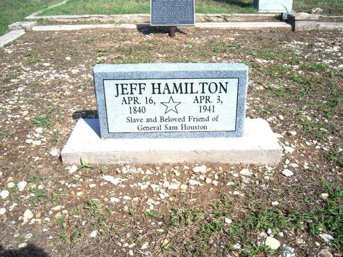 Picture of Jeff Hamilton's Grave in Belton, Texas