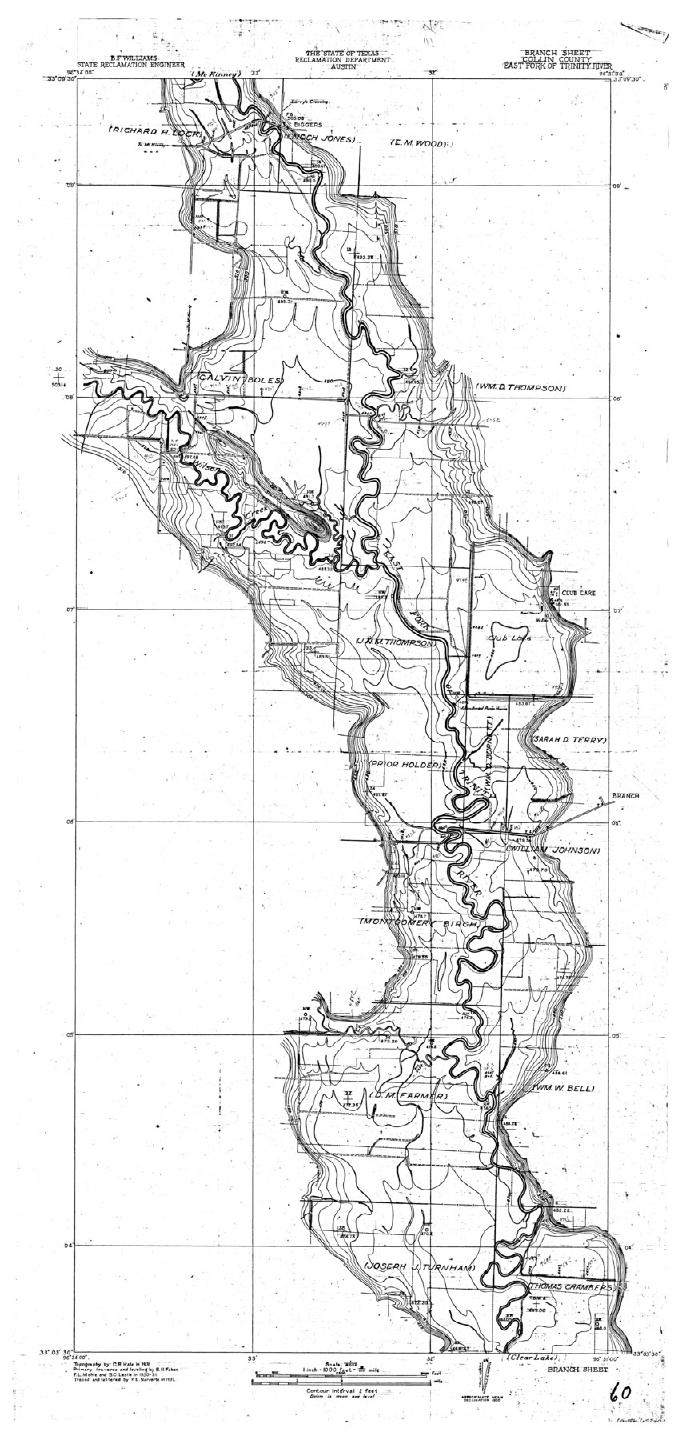 Trinity River Map