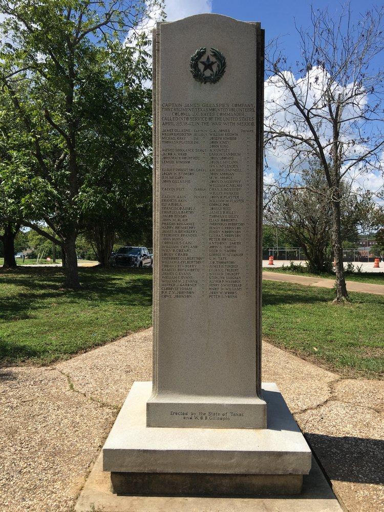 James Gillaspie Monument – Oakwood Cemetery, Huntsville, TX